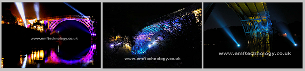 Ironbridge Searchlight show