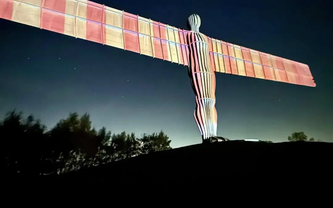 Angel of The North Victoria’s Secret Fashion Launch