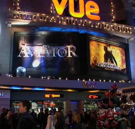 Lighting effects for Aviator Film Premiere Vue Cinema, London