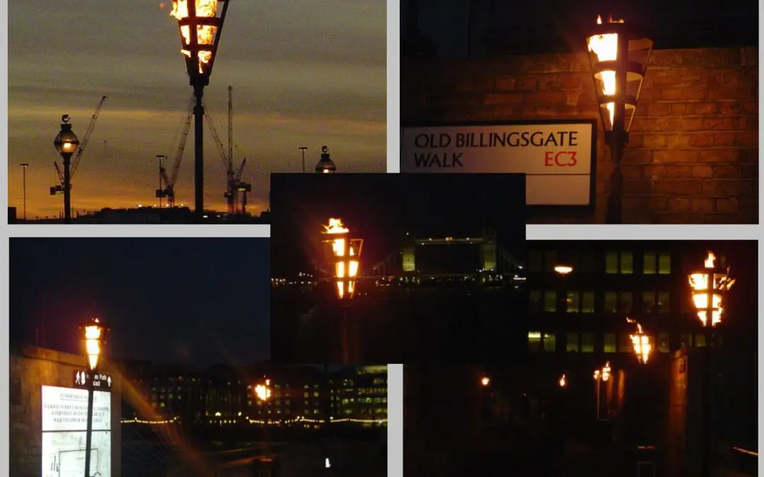 Flambe Torches welcomed the guests at Fortune Forum’s event. Billingsgate, London.