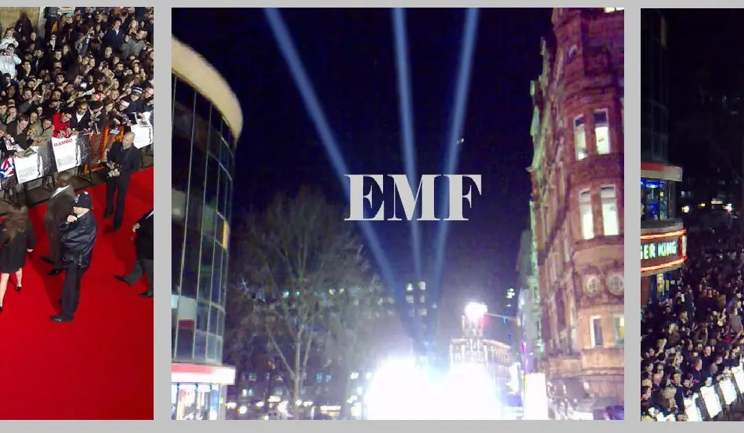 Flame effects for Rambo Film Premiere, Leicester Square, London.