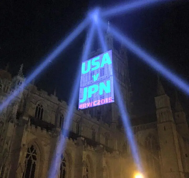 Gloucester Cathedral Rugby Projections
