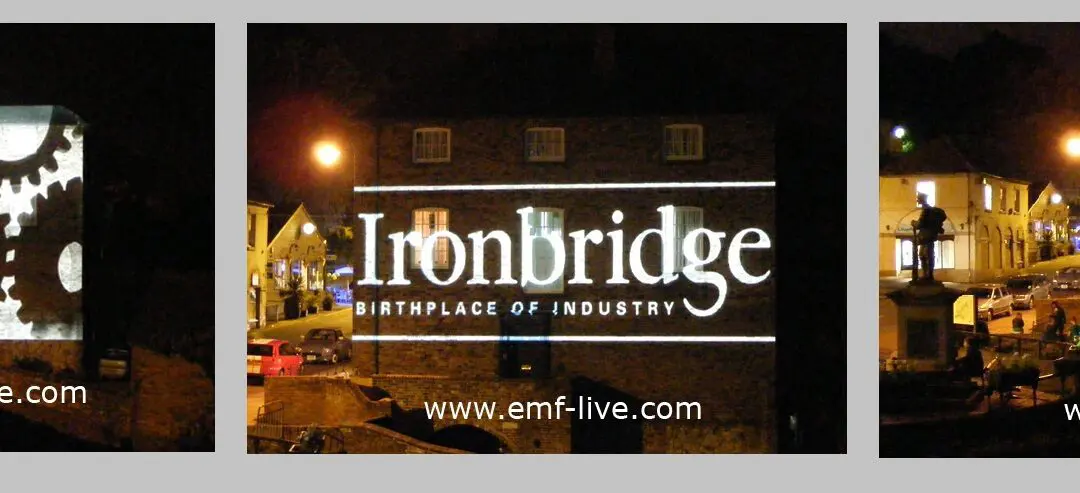 Projections for the 300 Year Anniversary Ironbridge Gorge!