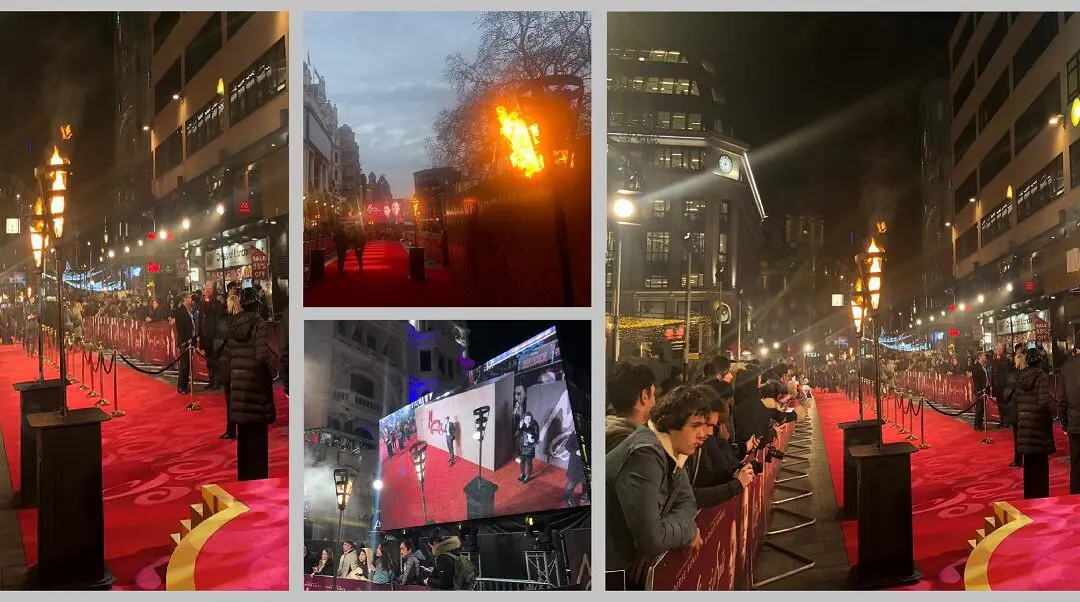 Mary Queen of Scots Film Premiere Flambes, London