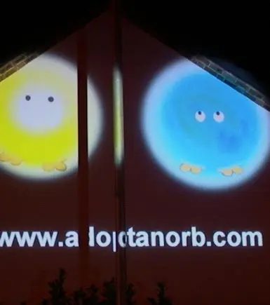 Mobile advertising projection campaign