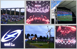 OUTDOOR CINEMA PROJECTION