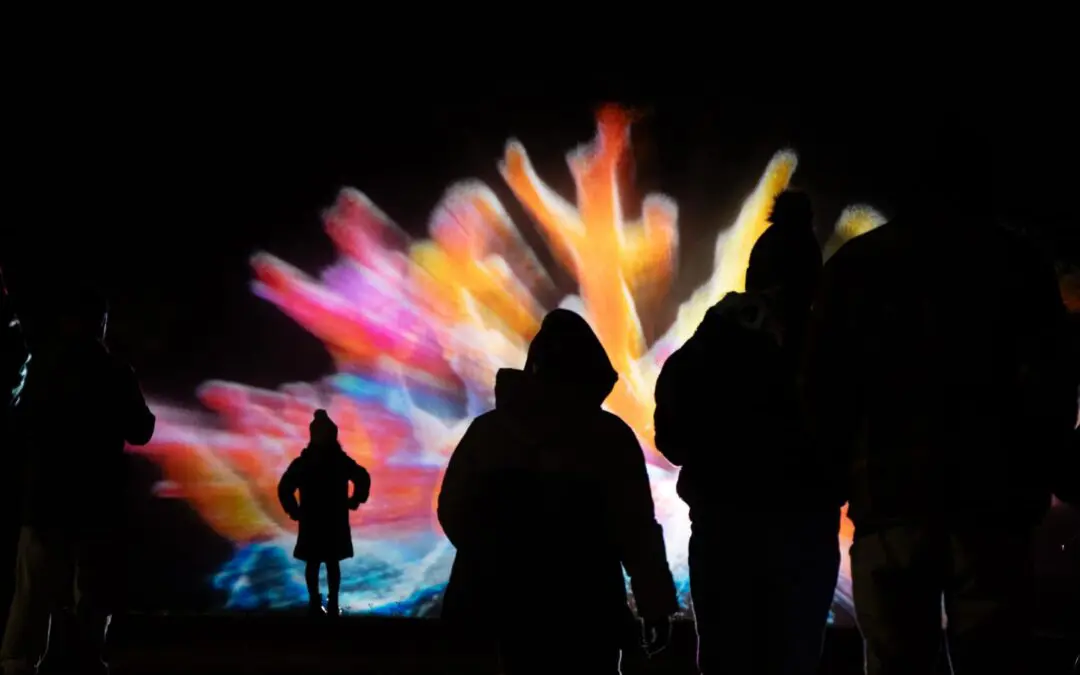 We Shine Portsmouth Lightshow – Waterscreen event