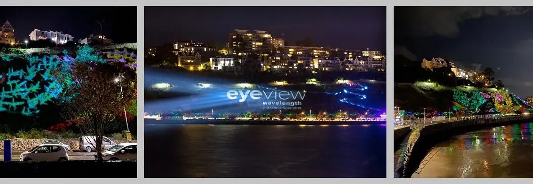 Cliff projections for Torbay Wavelength event