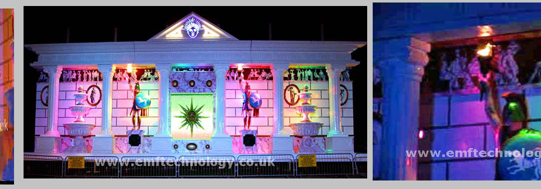 Flames & Water effects Blackpool Illuminations