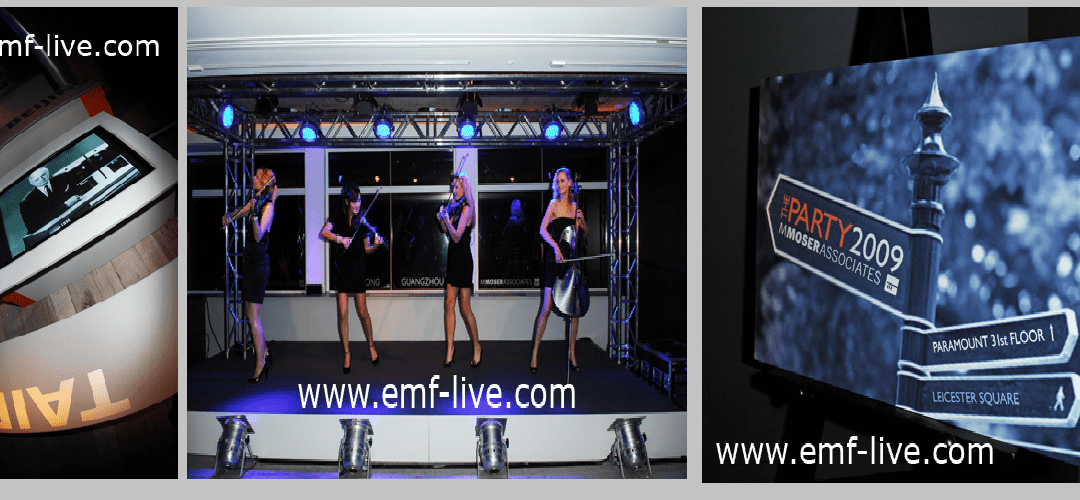 Video Projection & Plasma screen Installation for Centrepoint Partytime!!