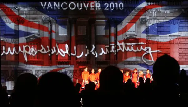 Video Mapping Projection at Somerset House