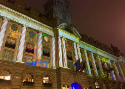 3d Video Projection Mapping Rosewood Hotel, London