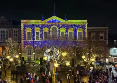 Aylesbury Town Christmas Projections