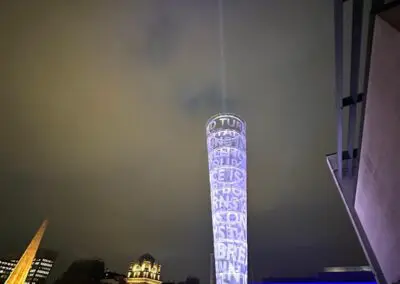 BBC BREATHE SCULPTURE SEARCHLIGHT