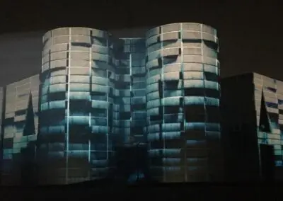 Bangladesh Parliament 3d Projection Mapping