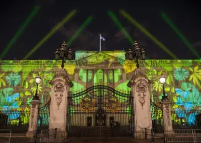 Buckingham Palace projections