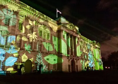 Buckingham Palace projections