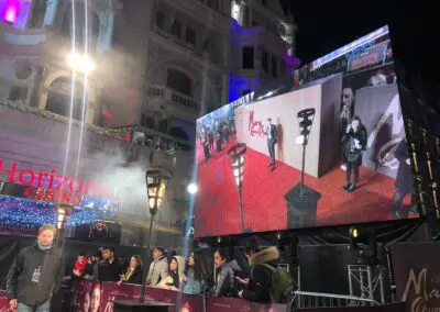 Flame effects Leicester Square London