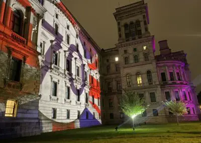 Jubilee Projections and Lighting Horse Guard Parade