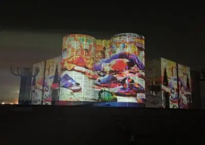 National Day Bangladesh 3d Video Mapping projections