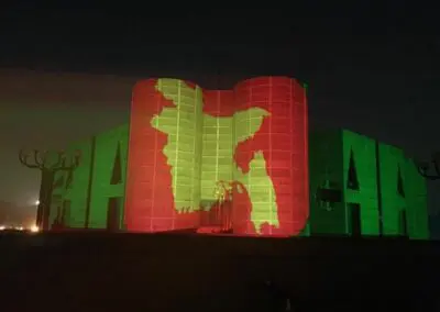 National Day Bangladesh Video Projection Mapping