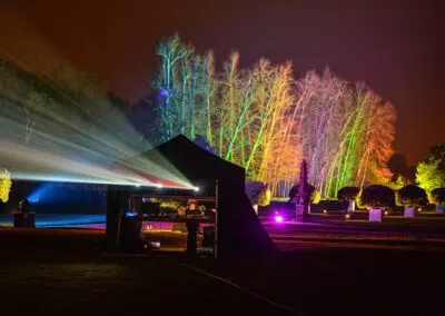 National Trust Christmas Lightwalk, Erdigg