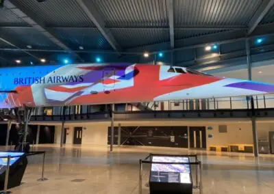 Projection Installation Concorde Museum