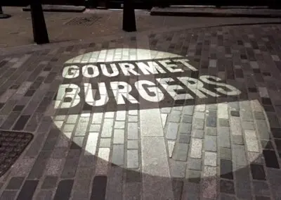 Projection installation GBK London
