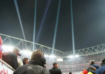 Searchlight Show Emirates Stadium