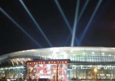 Searchlights Emirates Stadium London