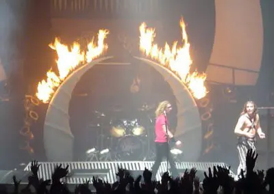 The Darkness bespoke Flame effects