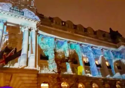 Video Projection Mapping Rosewood Hotel, London
