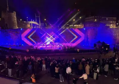 Westquay Wall projections