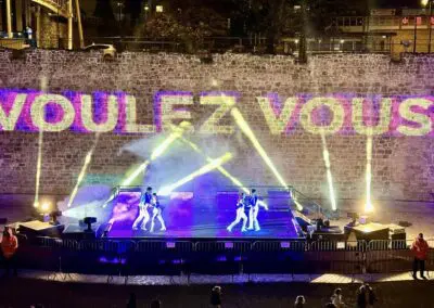Westquay show projections
