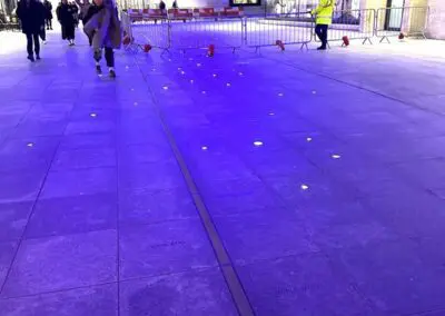 Image of World Plaza Floor Fibre optic projection lighting