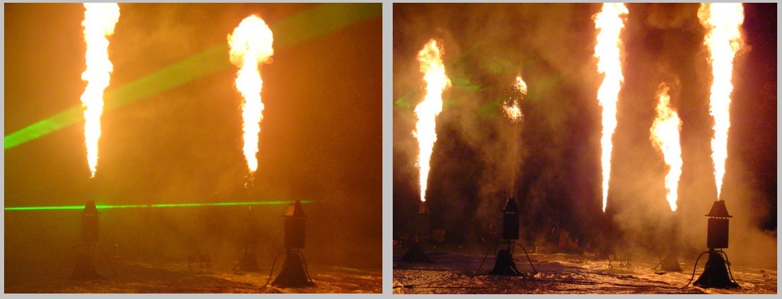 Vulcan Stage Flame effect System