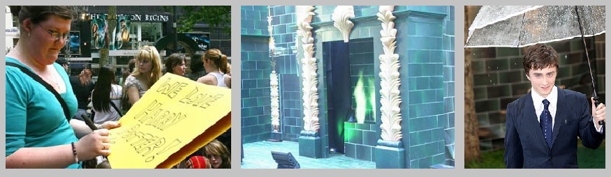 Green Flame effects for Harry Potter Premiere
