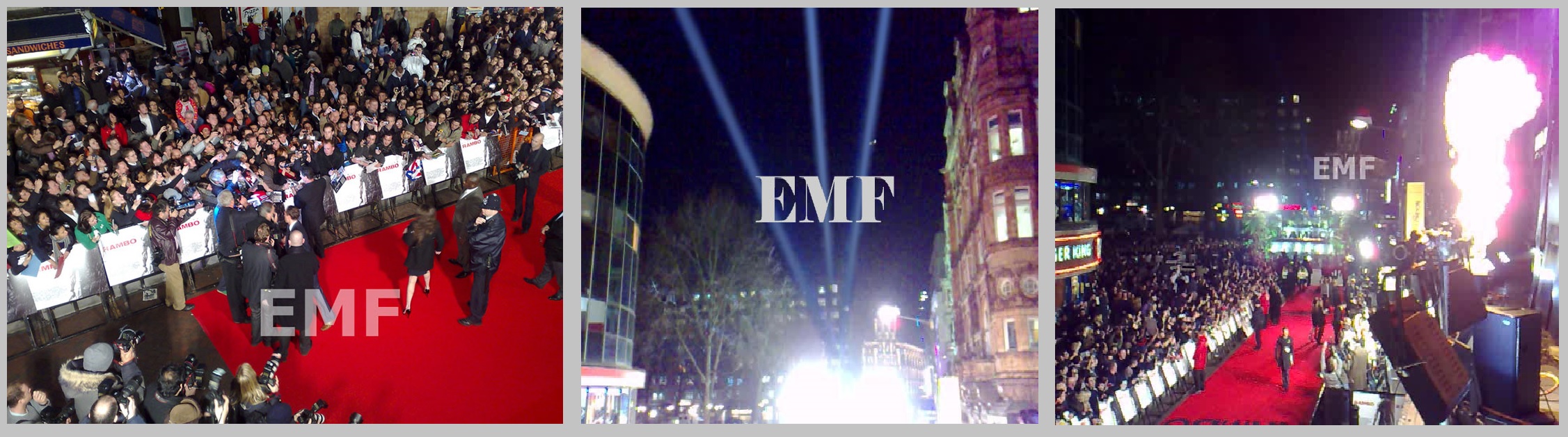 theatre flame effects EMF Technology