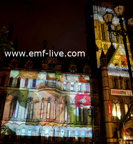 Manchester Town Hall Building Projections