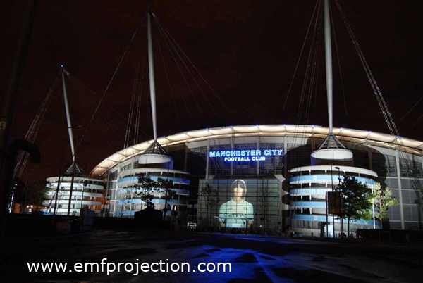 MANCHESTER CITY BUILDING PROJECTION