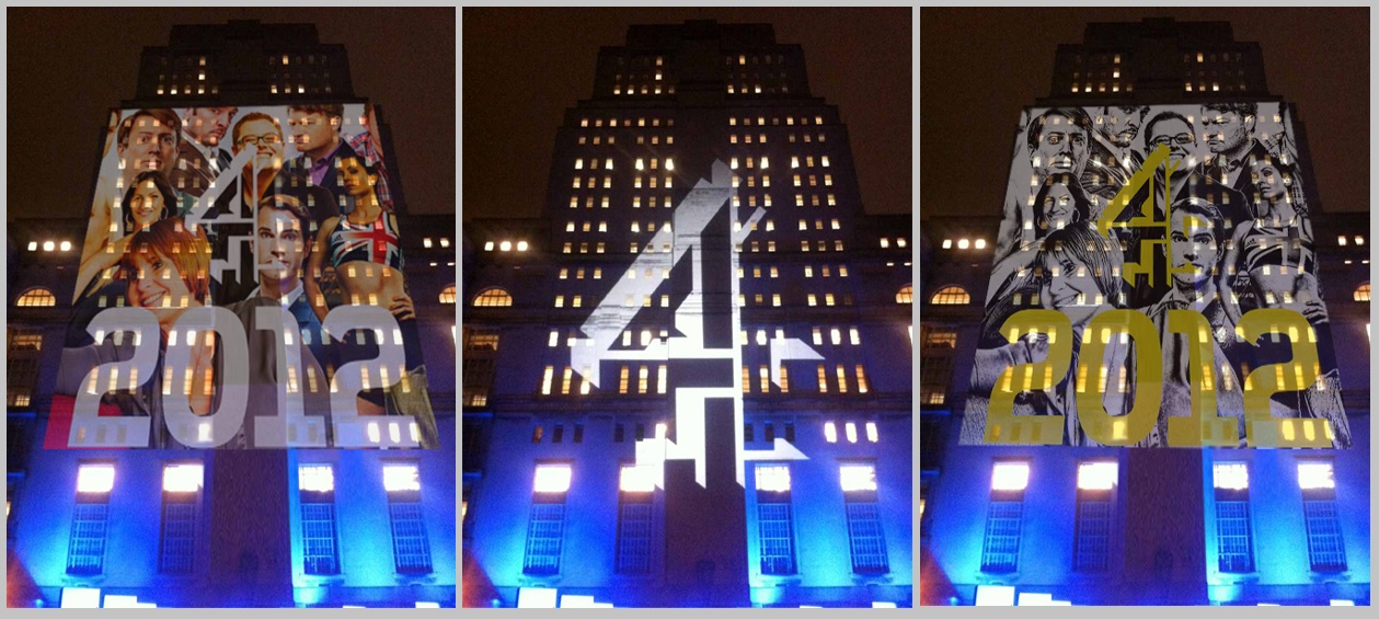 Projections onto Tower Bridge London