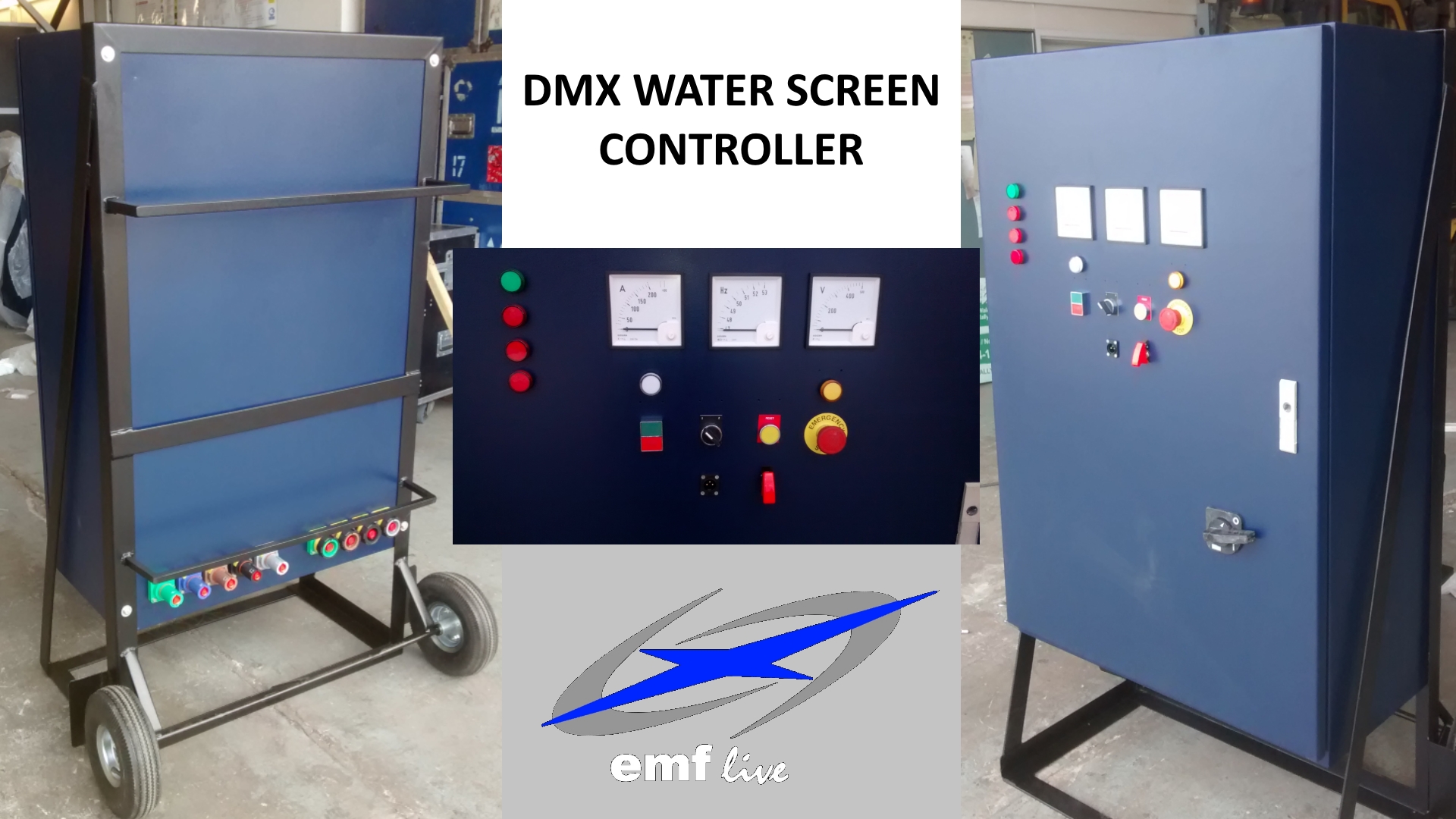 EMF'S DMX WATERSCREEN ON / OFF CONTROLLER