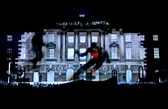 Video Mapping at Somerset House for Team GB