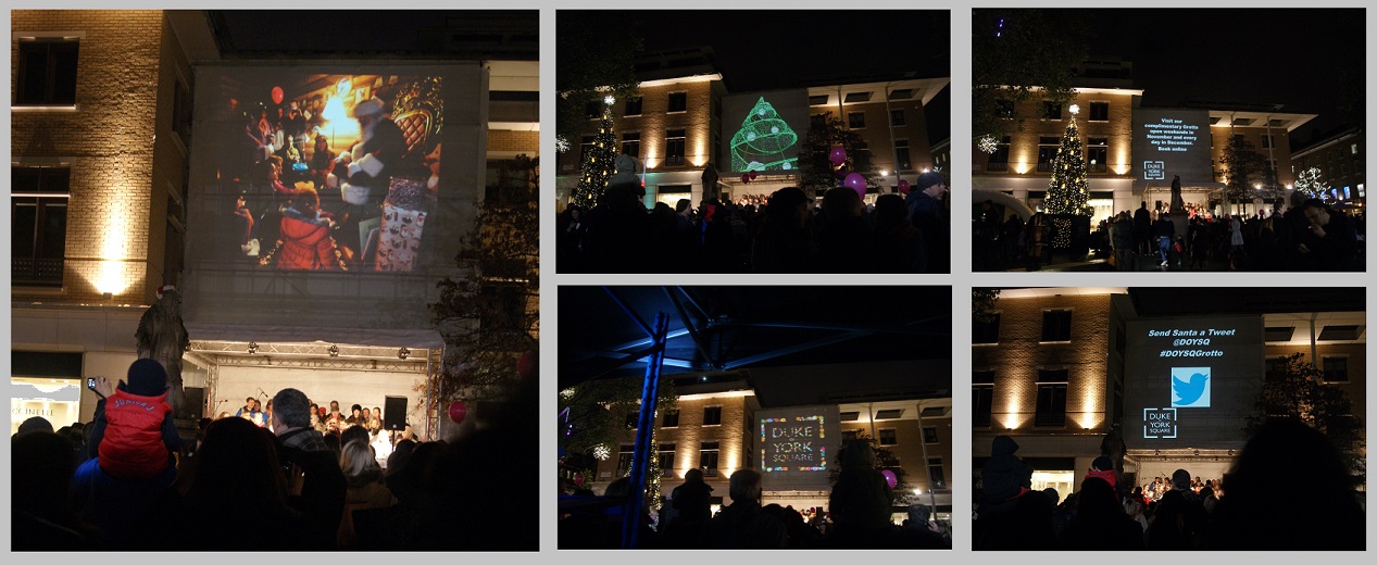 DUKE OF YORK SQUARE CHRISTMAS PROJECTIONS