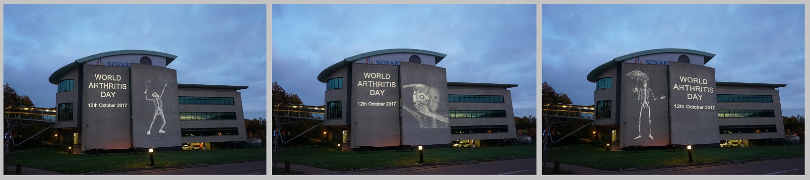 Novartis projection - World Arthritis day